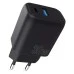 СЗУ-адаптер Proove Silicone 30W (1 Type-C  /  1 USB) (Чорний)