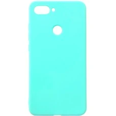 Силиконовый чехол iNavi Color Xiaomi Mi8 Lite (Бирюзовый)