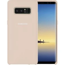 Силиконовый чехол Original Case Samsung Galaxy Note 8 N950 (Молочный)