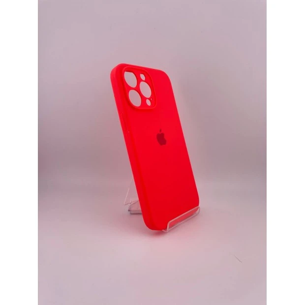 Силіконовий оригінальний чохол RoundCam для Apple iPhone 14 Pro Max (84) Рожевий Цитрус