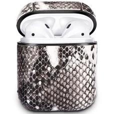 Чехол для наушников Clear Case Apple Airpods Leather (01)