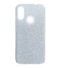 Силикон Glitter Xiaomi Redmi Note 7 (Серебрянный)