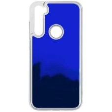 Чехол Aquarium Color Sand Xiaomi Redmi Note 8T (Тёмно-синий)