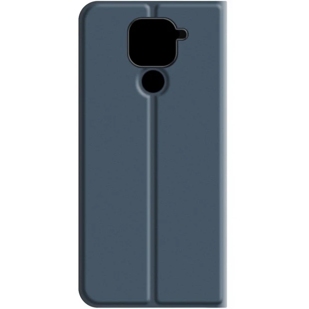 Чохол-книжка Dux Soft Xiaomi Redmi Note 9 / Redmi 10X (Темно-синій)