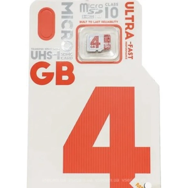 Карта памяти Moxom DK-04 4GB (Class 10)