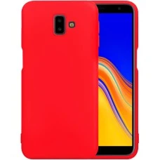Силикон iNavi Color Samsung Galaxy J6 Plus (2018) J610 (Красный)