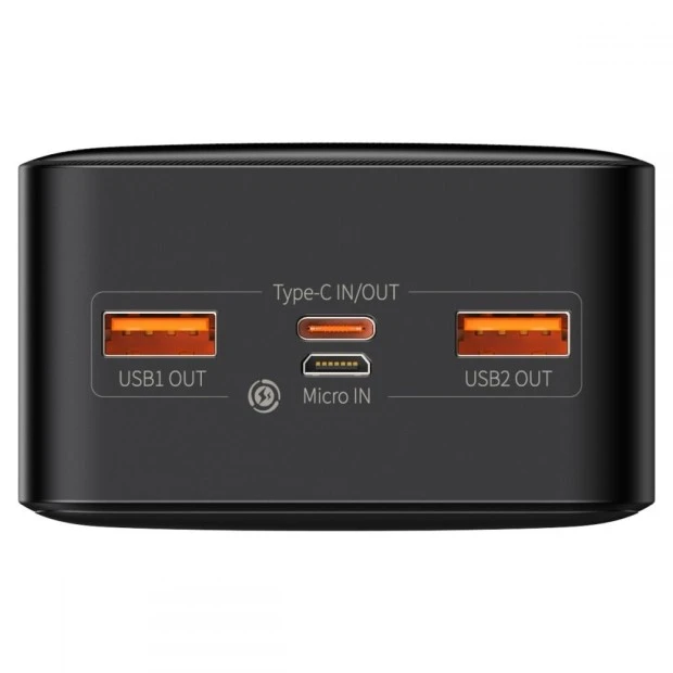 PowerBank Baseus Bipowe Digital Display 30000mAh 20W (PPDML-N01) (Black)