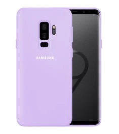 Силикон Original 360 Case Logo Samsung Galaxy S9 Plus (Фиалковый)