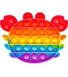 Игрушка Антистресс Pop it (Краб)