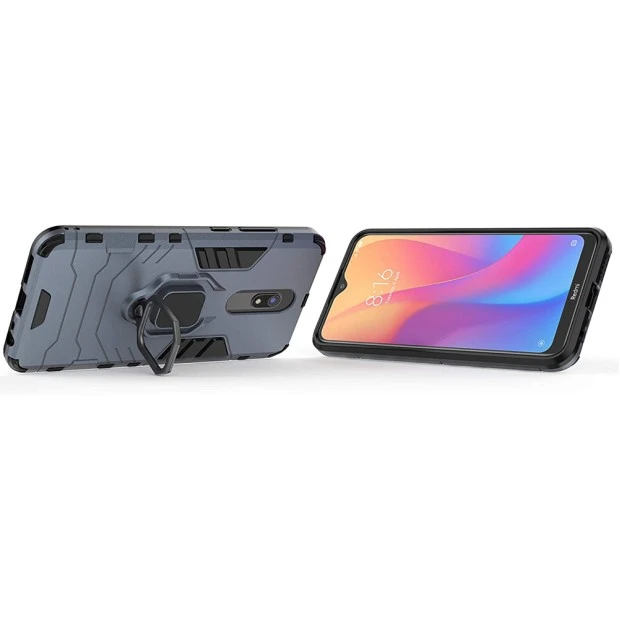 Бронь-чохол Ring Armor Case Xiaomi Redmi 8 (Пилова бірюза)