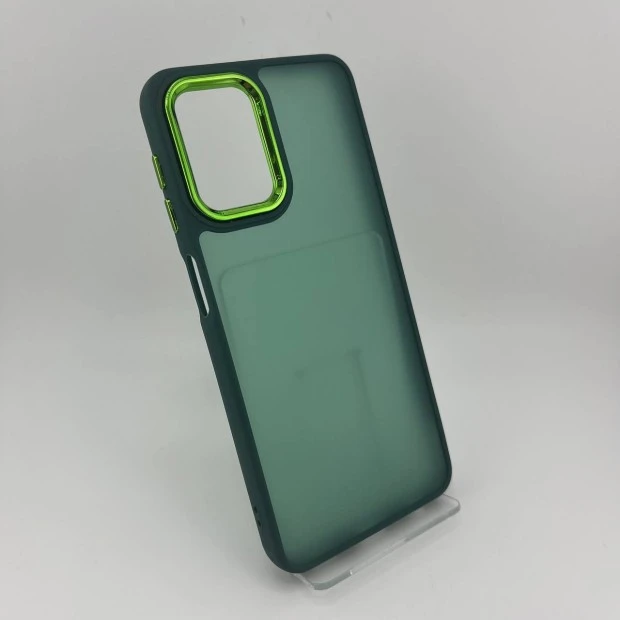 Накладка Totu Space Samsung Galaxy A22 / M32 / M22 (Тёмно-зелёный)