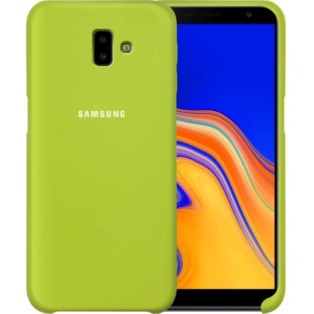 Силикон Original Case Samsung Galaxy J6 Plus (2018) J610 (Зелёный)