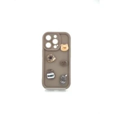 Чехол Pretty Things Case Apple iPhone 14 Pro (Brown/Donut)