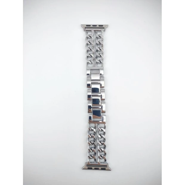 Ремешок Apple Watch Metal Chain 38 / 40 / 41mm (Silver)
