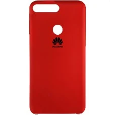 Силиконовый чехол Original Case Huawei Y7 Prime (2018) / Honor 7C Pro (Красный)