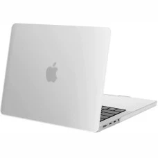 Чехол-накладка пластиковая Case Apple MacBook Pro 16.2" (Прозрачная)