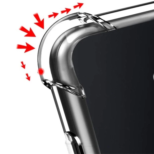 Силікон 6D Realme C61 4G (ShutCam) (Прозорий)