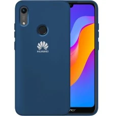 Силиконовый чехол Original Case Huawei Y6 Pro (2019) / Honor 8A (Темно-синий)