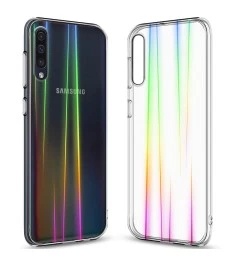 Силикон 3D Gradient Case Samsung Galaxy A30s / A50 / A50s (2019) (Прозрачный)