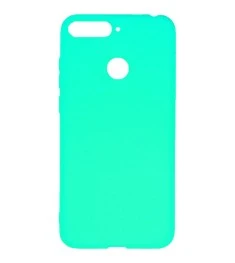 Силикон Multicolor Huawei Y6 Prime (2018) / Honor 7A Pro (бирюзовый)