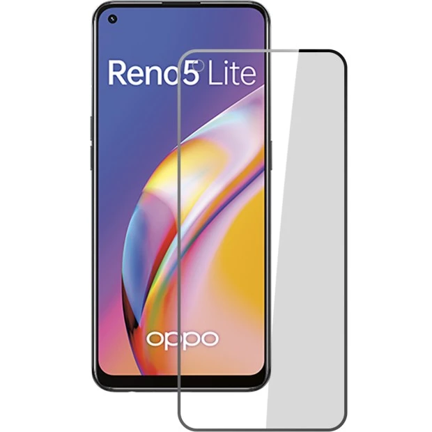 Защитное стекло 5D Standard Орро Reno 5 Lite Black