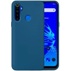 Оригінальний силіконовий чохол 360 для Realme 5 (Кобальт)