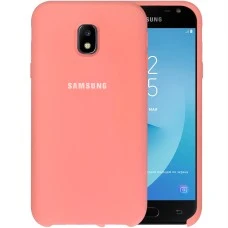 Силикон Original Case HQ Samsung Galaxy J3 (2017) J330 (Розовый)