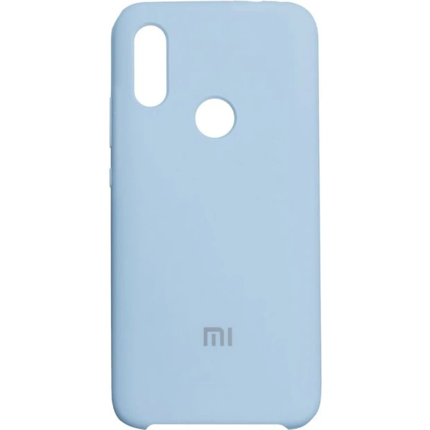 Силиконовый чехол Original Case Xiaomi Redmi 7 (Голубой)