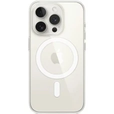 Чехол Clear Case with MagSafe Apple iPhone 15 Pro (Transparent) (Original)