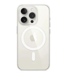Чохол Clear Case з MagSafe для Apple iPhone 15 Pro (Прозорий) (Оригінал)
