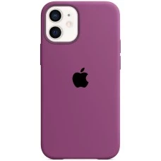 Силіконовий оригінальний чохол Apple для iPhone 12 Mini (28) баклажановий.