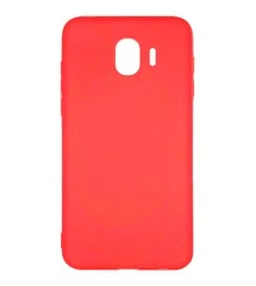 Силикон Multicolor Samsung J4 (2018) J400 (красный)