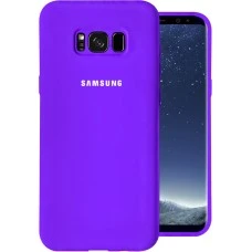 Силиконовый чехол Original Case Samsung Galaxy S8 (Фиолетовый)