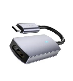 Переходник Hoco UA20 Type-C to HDTV Metal Gray