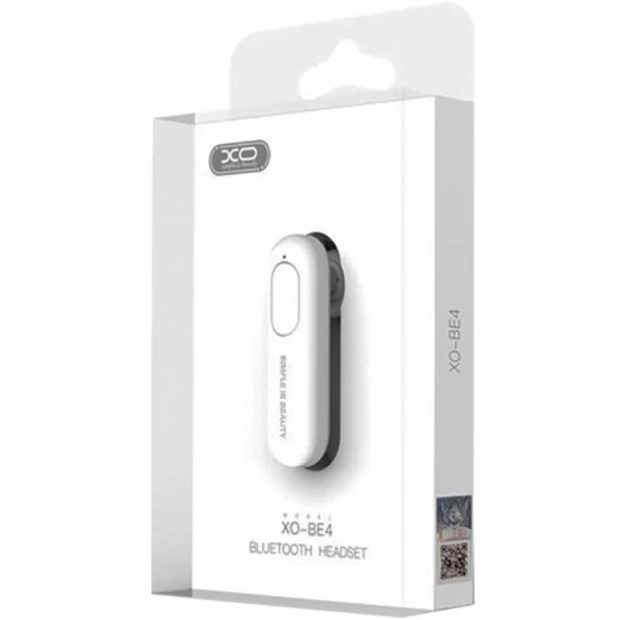 Моно-гарнитура Bluetooth XO BE4 (Белый)