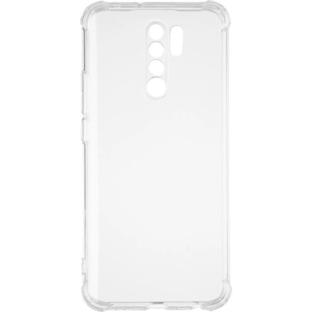 Силікон 6D для Xiaomi Redmi 9 (ShutCam) (Прозорий)