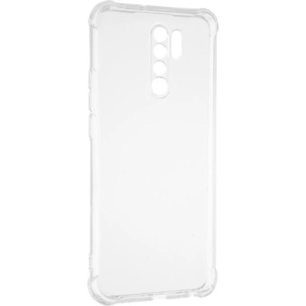 Силікон 6D для Xiaomi Redmi 9 (ShutCam) (Прозорий)