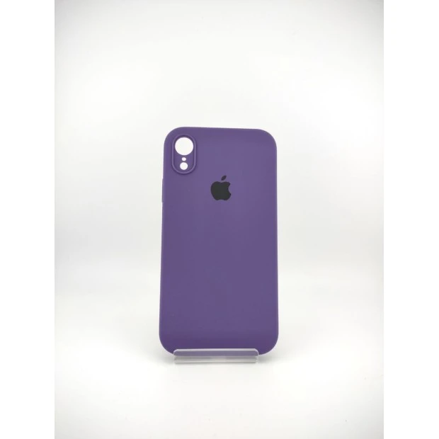 Силіконовий Оригінальний Чохол Square RoundCam для Apple iPhone XR (87) Аметист