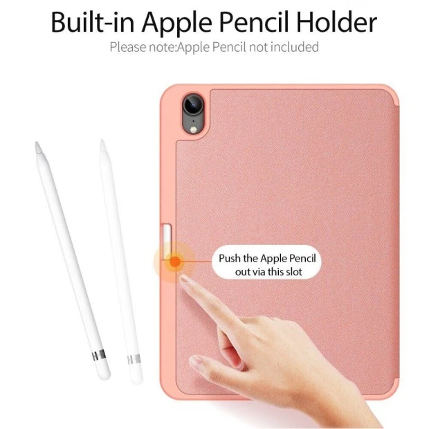 Чехол-книжка Dux Ducis Domo Series Apple iPad 10 10.9" (2020 - 2022) (Pink)