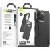 Накладка Blueo Bi-Texture Armor Aramid Fiber MagSafe для Apple iPhone 15 Pro (Чорний) Накладка Blueo Bi-Texture Armor Aramid Fiber MagSafe для Apple iPhone 15 Pro (Чорний)