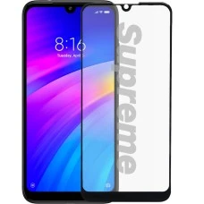 Захисне скло 5D Picture для Xiaomi Redmi 7, чорне (Supreme)