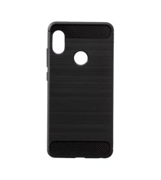 Силикон Polished Carbon Xiaomi Mi Play (Чёрный)