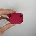 Чохол для навушників із повного силікону з мікрофіброю для Apple AirPods Pro (рожево-червоний) Чохол для навушників із повного силікону з мікрофіброю для Apple AirPods Pro (рожево-червоний)