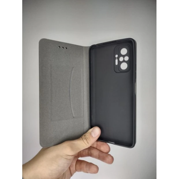 Чехол-книжка Leather Book Xiaomi Redmi Note 10 Pro / 10 Pro Max (Бирюзовый)