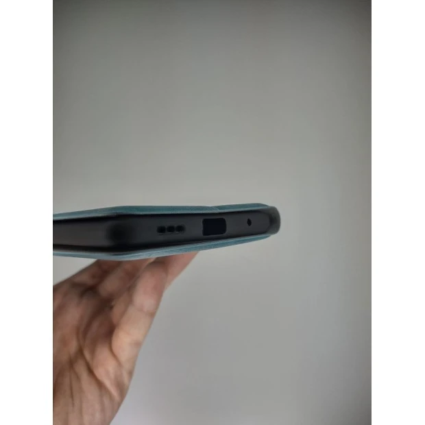 Чехол-книжка Leather Book Xiaomi Redmi Note 10 Pro / 10 Pro Max (Бирюзовый)