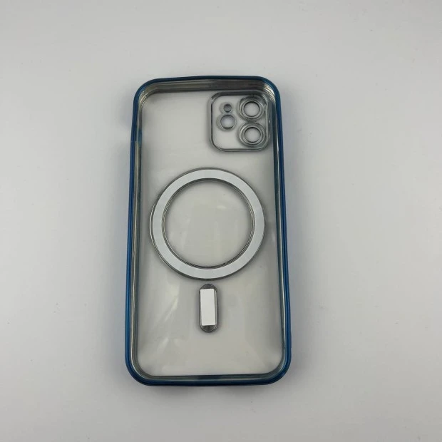 Чехол UMKU Shining with MagSafe Apple iPhone 12 (Cobalt)
