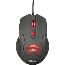 мышь проводная USB Mouse Trust Ziva Gaming (Черный)