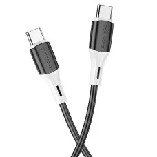 Borofone BX79 USB-C кабель (Type-C to Type-C) (60W) (Чорний)