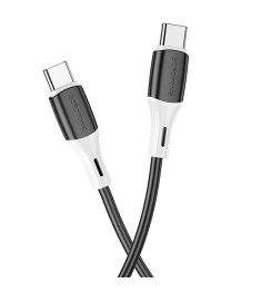 Borofone BX79 USB-C кабель (Type-C to Type-C) (60W) (Чорний)
