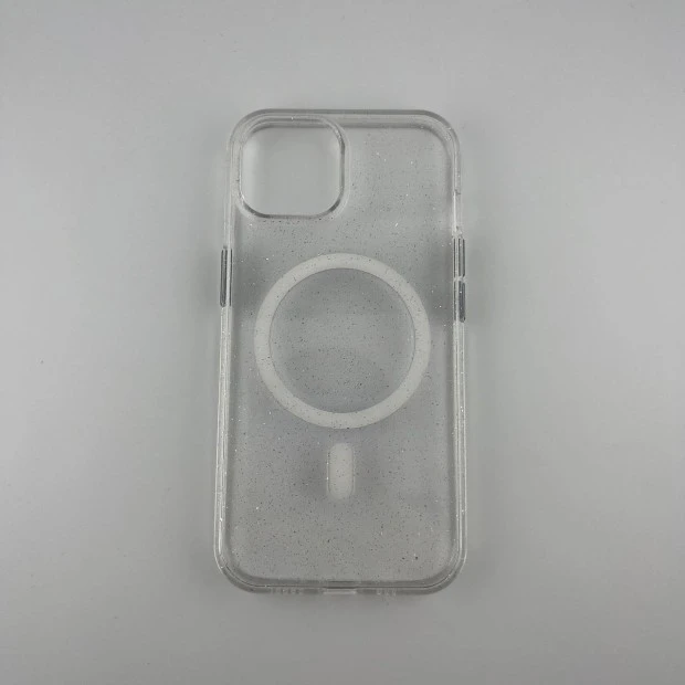 Чохол Blueo Crystal Pro Drop Resistance MagSafe для Apple iPhone 15 (Блискучий прозорий)